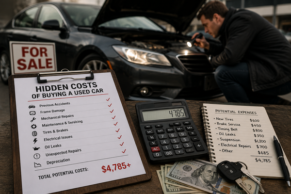 Hidden Costs of Buying a Used Car