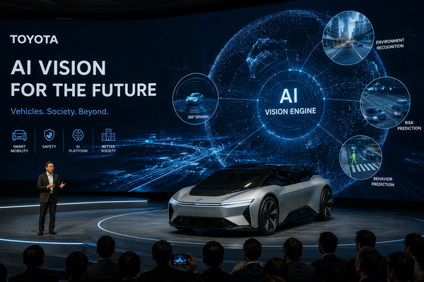 Toyota Unveils Grand AI Vision for Vehicles and Beyond